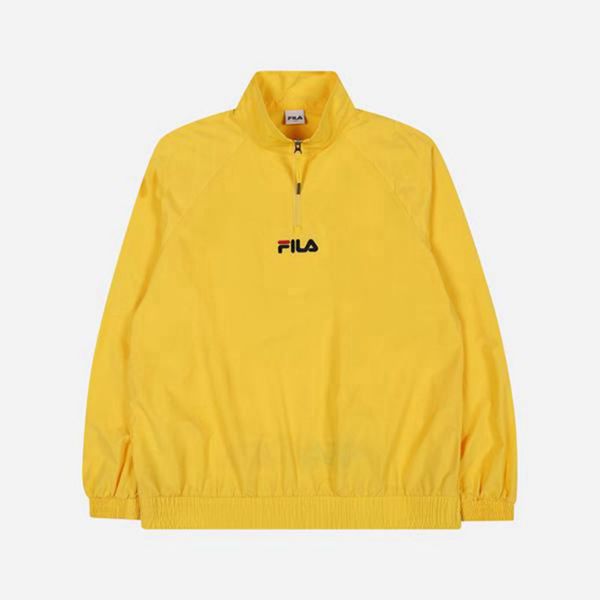 Fila Crema Women's Jackets - Yellow,NZ 689-71093